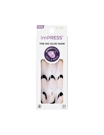 Kiss Nails ImPress Modern French Nail, Illusion product photo