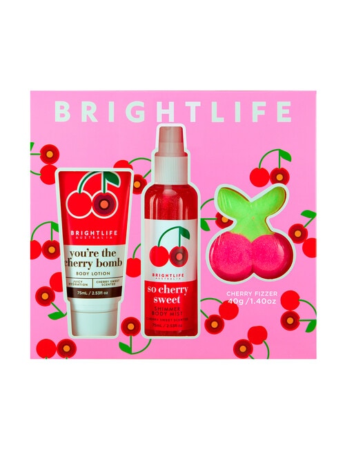 Vanilla Sugar Brightlife Cherry Sweet Bath & Body Set product photo