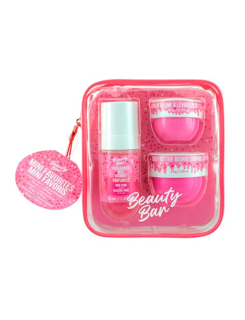 Vanilla Sugar Beauty Bar Mini Must Haves Collection, Pink Icing product photo