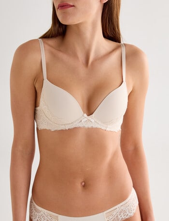 Acapella Hazel Push Bra, Ivory, B-D product photo
