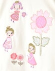 Teeny Weeny Fairy Garden Play Fairies Tee, White product photo View 02 S