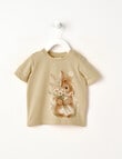 Teeny Weeny Fairy Garden Play Bunny Tee, Yellow product photo