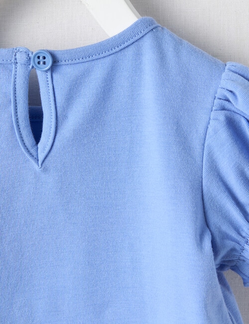 Teeny Weeny Fairy Garden Flower Tee, Blue product photo View 02 L