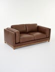 LUCA Furniture Venice Leather 2.5 Seater Sofa product photo