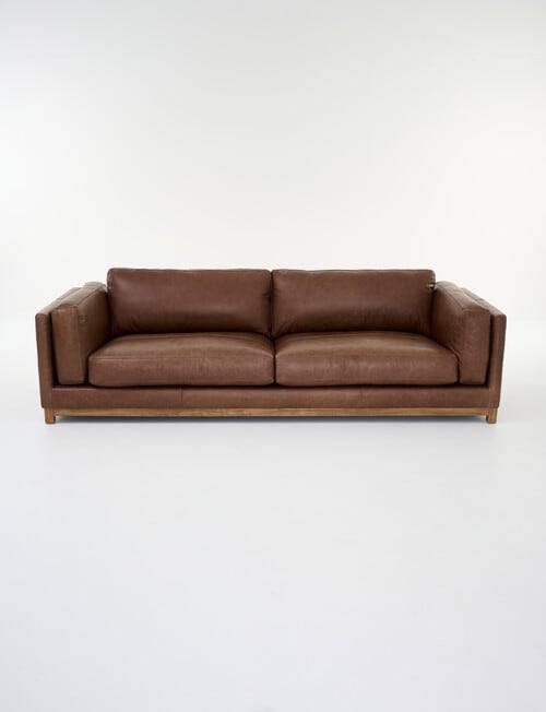 LUCA Furniture Venice Leather 3.5 Seater Sofa product photo
