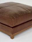 LUCA Furniture Venice Leather Ottoman product photo View 04 S
