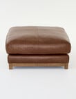 LUCA Furniture Venice Leather Ottoman product photo View 05 S