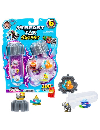 Mr Beast Lab Swarms, Series 3, 6-Piece, Assorted product photo