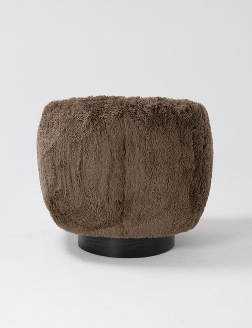 LUCA Furniture Paddy Swivel Chair, Brown product photo View 03 L