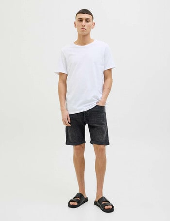 Jack & Jones Rick Original Shorts, Black Denim product photo