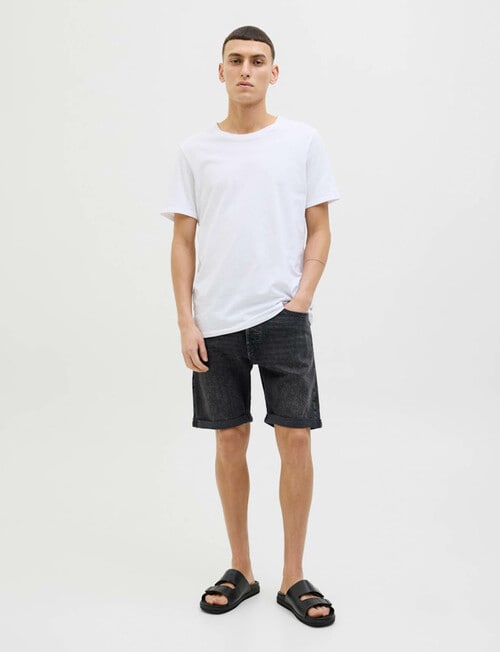 Jack & Jones Rick Original Shorts, Black Denim product photo