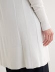 Oliver Black Longline Cardigan, Ivory product photo View 05 S