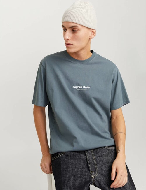 Jack & Jones Vestobro Tee, Stormy Weather product photo View 04 L
