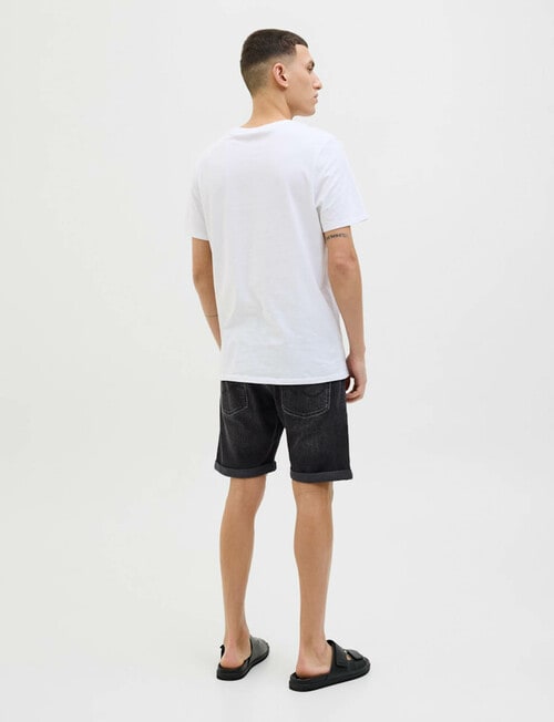 Jack & Jones Rick Original Shorts, Black Denim product photo View 02 L