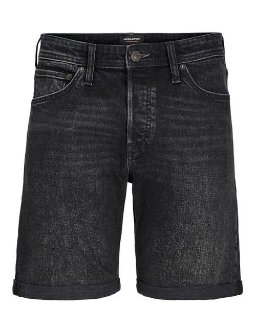 Jack & Jones Rick Original Shorts, Black Denim product photo View 07 L