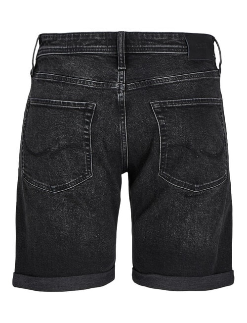 Jack & Jones Rick Original Shorts, Black Denim product photo View 08 L