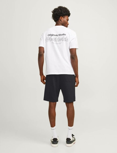 Jack & Jones Kane Vesterbro Sweat Shorts, Black product photo View 02 L