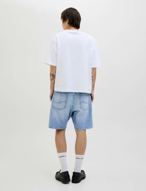 Jack & Jones Tony Original Shorts, Blue Denim product photo View 02 L