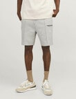Jack & Jones Kane Vesterbro Sweat Shorts, Moonbeam product photo View 03 S