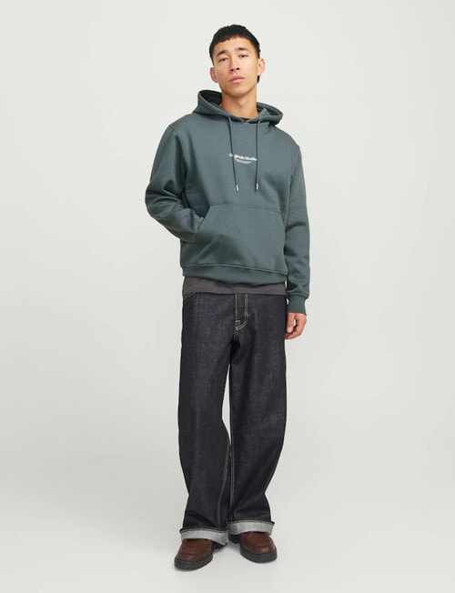 Jack & Jones Vestobro Sweat Hoodie, Stormy Weather product photo