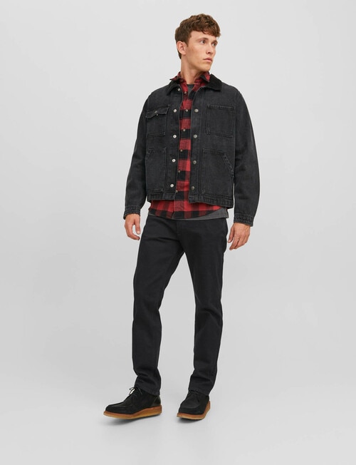 Jack & Jones Clark Evan Jeans, Black Denim product photo