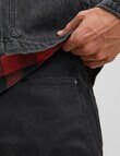 Jack & Jones Clark Evan Jeans, Black Denim product photo View 05 S