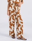 Vero Moda Geo 2/4 Pant, Caramel product photo