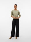 Vero Moda Jemma Boatneck Knit Top, Seagrass product photo View 05 S