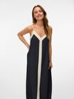 Vero Moda Denise Singlet Ankle Dress, Black & Birch product photo View 03 S