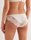 Acapella Hazel Lace Trim Bikini Brief, Ivory product photo View 02 S