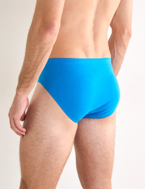 Chisel Cotton Brief, 4-Pack, Navy & Blue product photo View 02 L