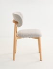 LUCA Furniture Leni Dining Chair, Beige/Natural product photo View 03 S