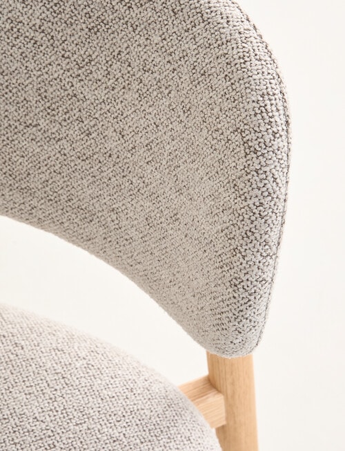 LUCA Furniture Leni Dining Chair, Beige/Natural product photo View 06 L