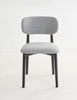 LUCA Furniture Leni Dining Chair, Grey/Black product photo View 02 S