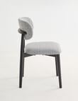 LUCA Furniture Leni Dining Chair, Grey/Black product photo View 03 S