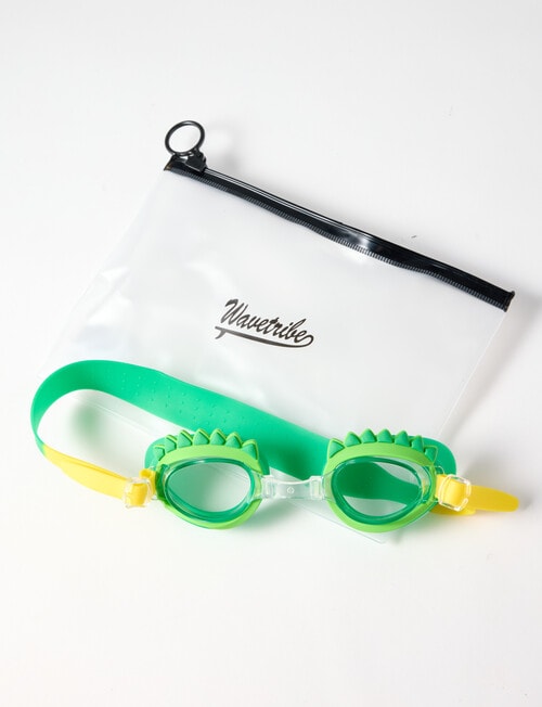 Wavetribe Spikes Goggles, Green product photo View 04 L