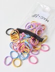 Mac & Ellie Mini Hair Ties, 60-Piece, Purple product photo