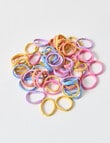 Mac & Ellie Mini Hair Ties, 60-Piece, Purple product photo View 03 S
