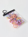 Mac & Ellie Mini Hair Ties, 60-Piece, Purple product photo View 04 S
