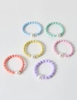 Mac & Ellie Bobble Hair Ties, 6-Piece, Pink product photo View 02 S