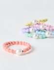 Mac & Ellie Bobble Hair Ties, 6-Piece, Pink product photo View 03 S