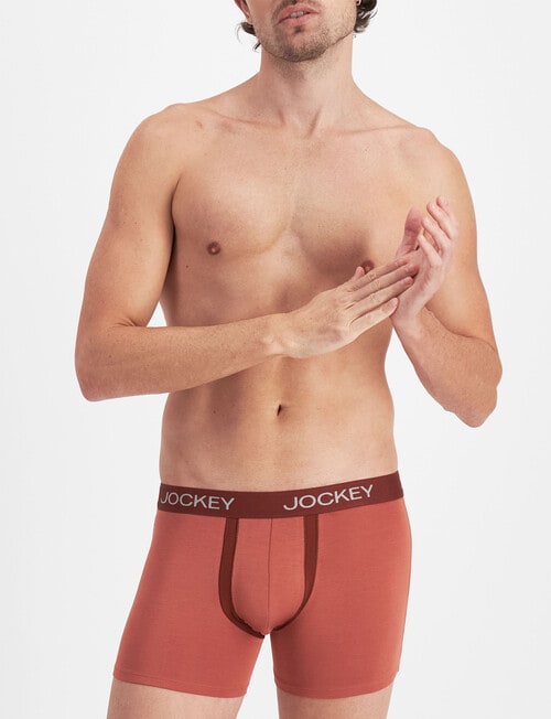 Jockey Chafe Proof Modal Trunk, Rust product photo