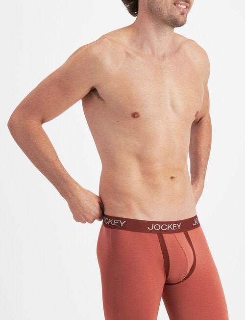 Jockey Chafe Proof Mid Trunk, Rust product photo View 02 L