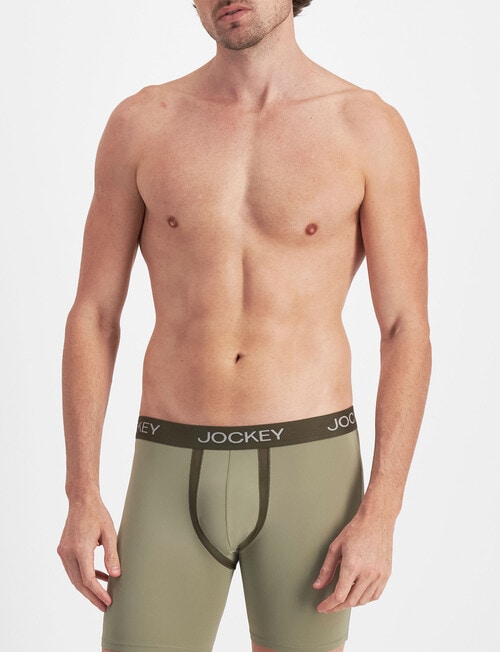 Jockey Chafe Proof Micro Mid Trunk, Light Green product photo