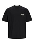 Jack & Jones Santorini Back Tee, Black product photo View 07 S