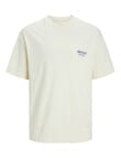 Jack & Jones Santorini Back Tee, Buttercream product photo View 08 S