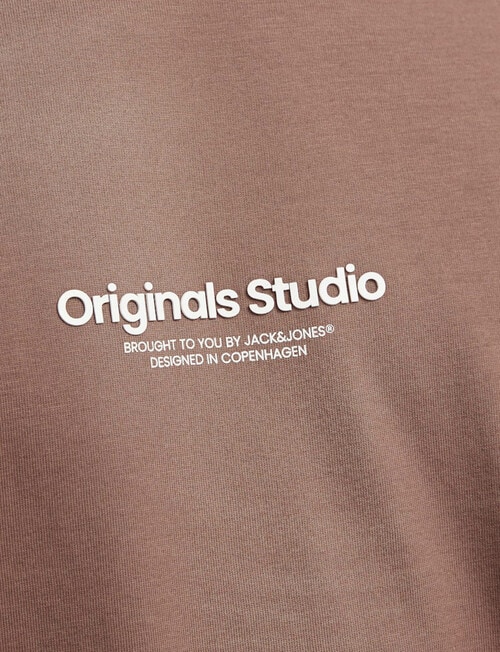 Jack & Jones Vestobro Tee, Deep Taupe product photo View 05 L