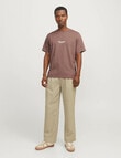 Jack & Jones Vestobro Tee, Deep Taupe product photo