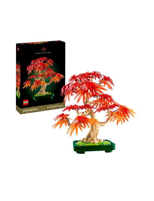 LEGO Botanicals Japanese Red Maple Bonsai Tree, 10348 product photo