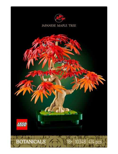 LEGO Botanicals Japanese Red Maple Bonsai Tree, 10348 product photo View 03 L